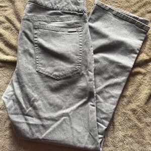 Alfani Light Gray Denim Pants